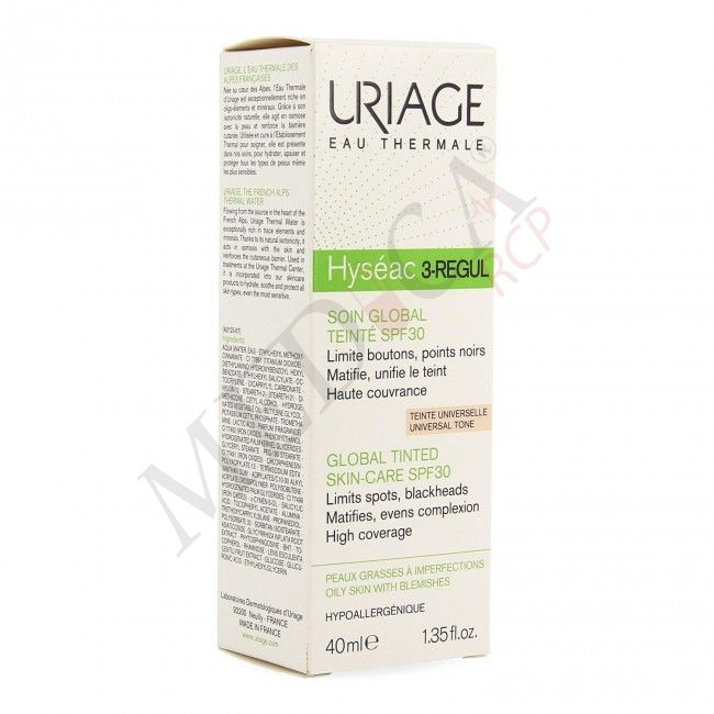 Uriage Hyseac ٣-regul global Skin-Care